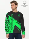 Мужской лонгслив базовый / Mercedes-Benz