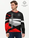Мужской лонгслив базовый / Mercedes-Benz