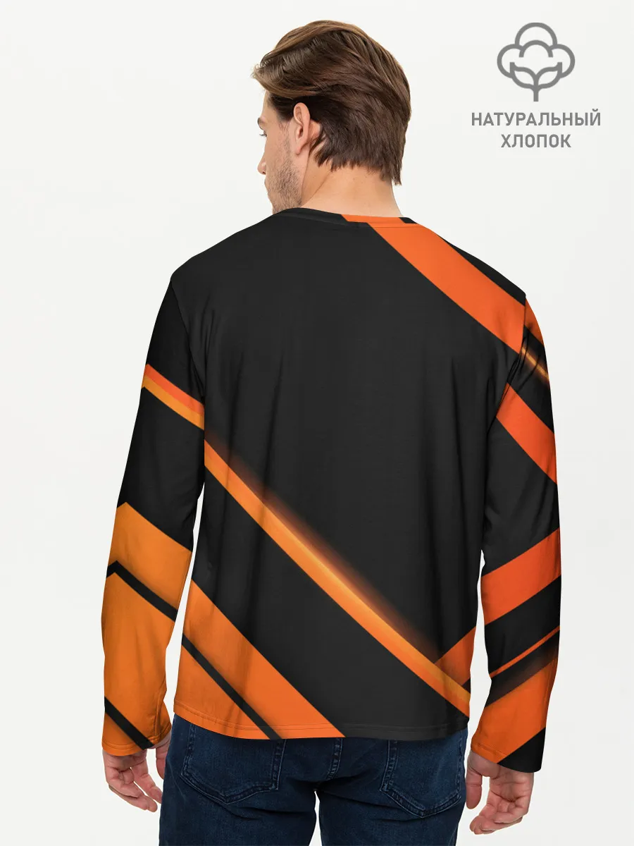 Мужской лонгслив базовый / Mercedes-Benz