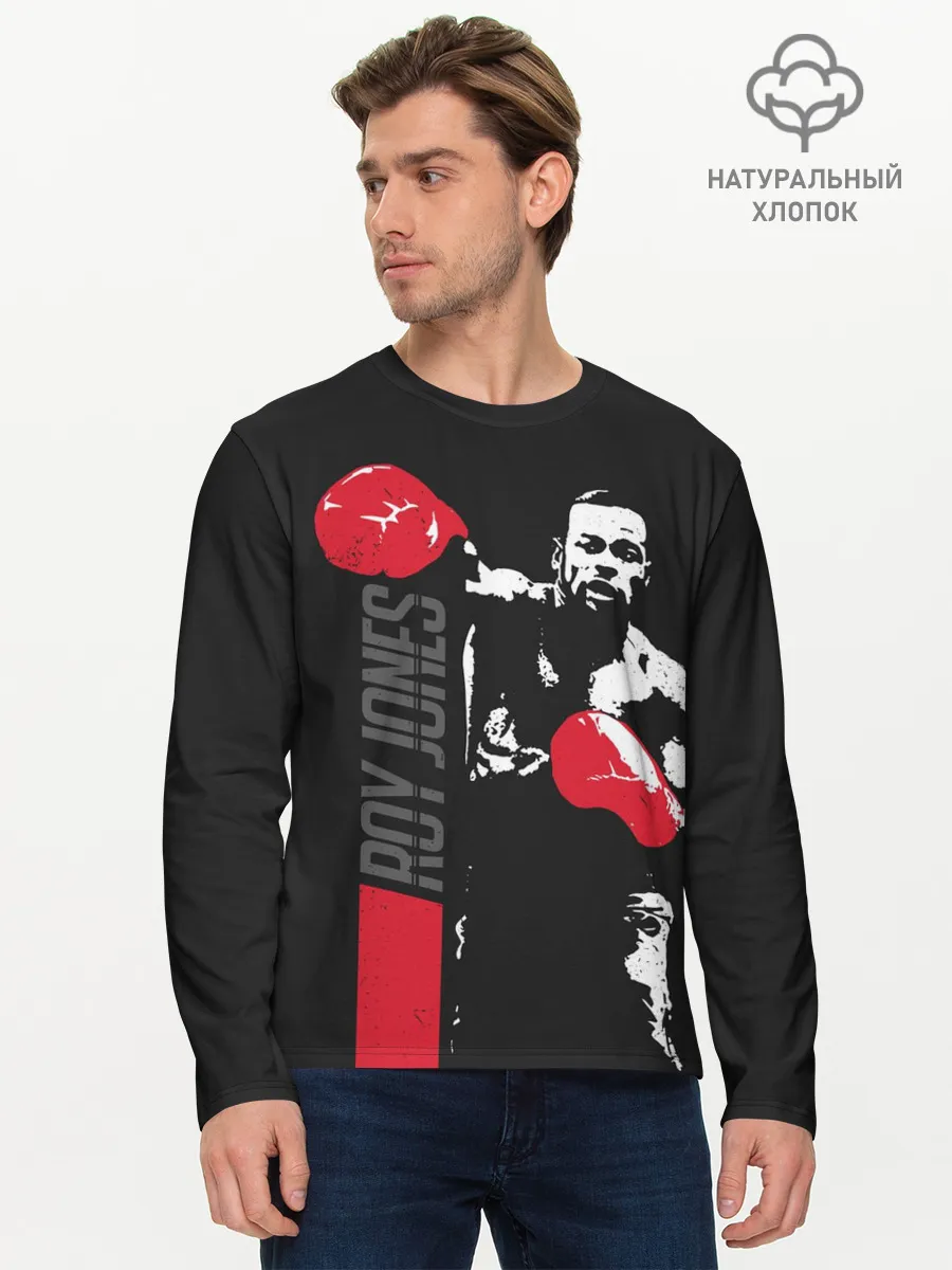 Мужской лонгслив базовый / Рой Джонс