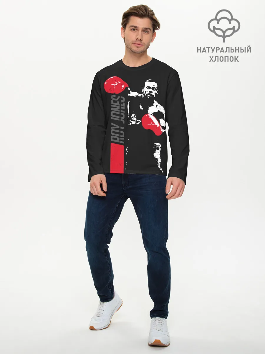 Мужской лонгслив базовый / Рой Джонс