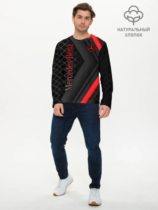 Мужской лонгслив базовый / MERCEDES-BENZ | AMG