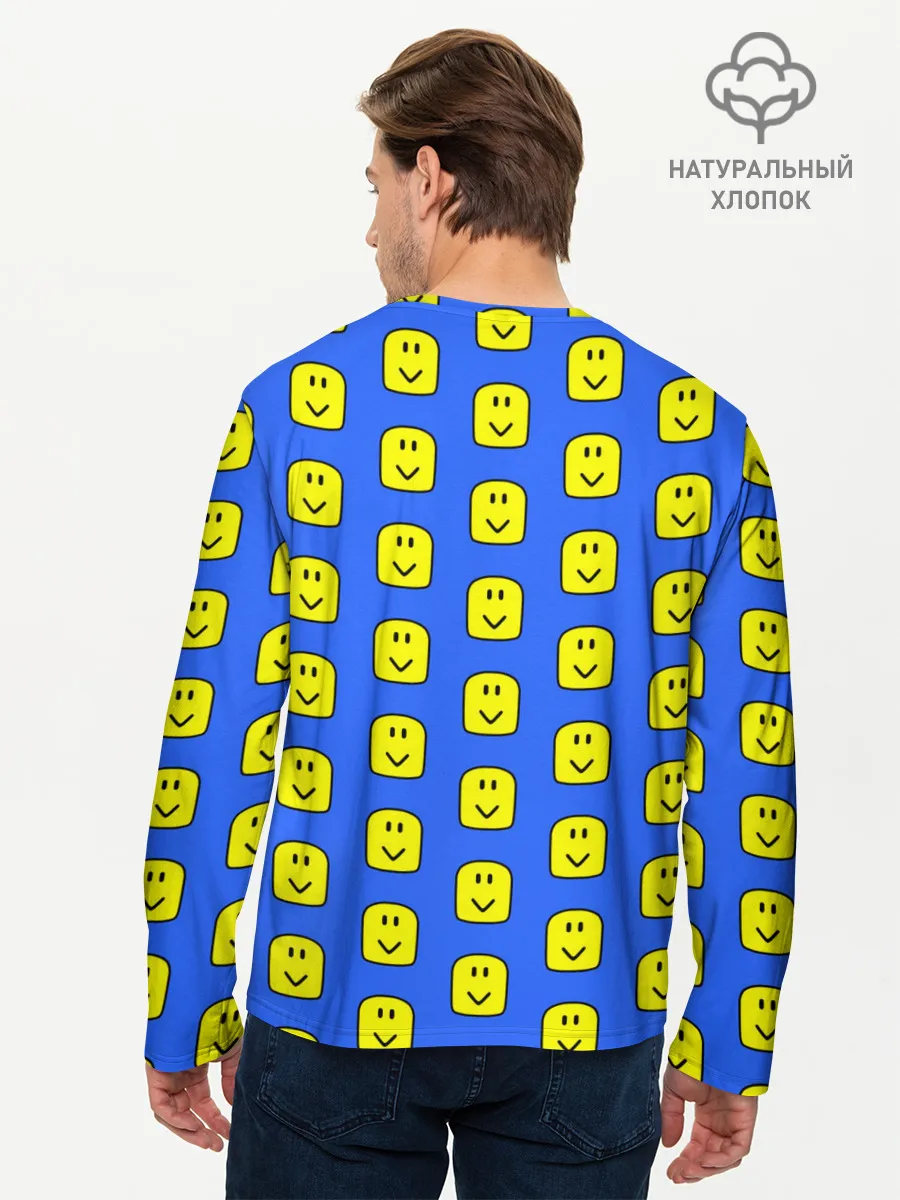 Мужской лонгслив базовый / ROBLOX