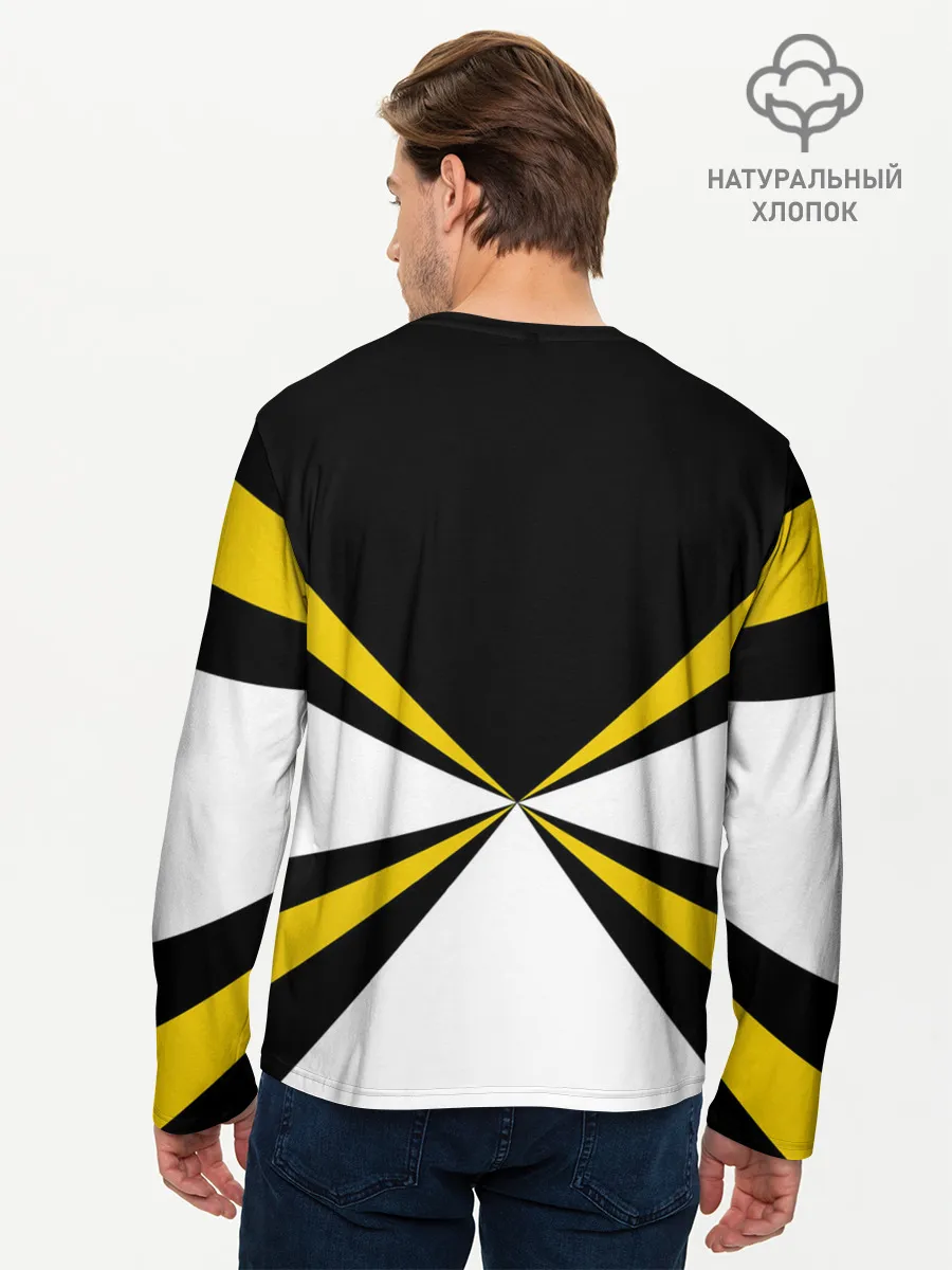 Мужской лонгслив базовый / Войска связи