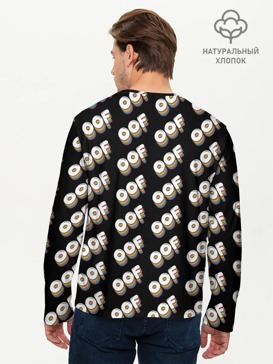 Мужской лонгслив базовый / ROBLOX