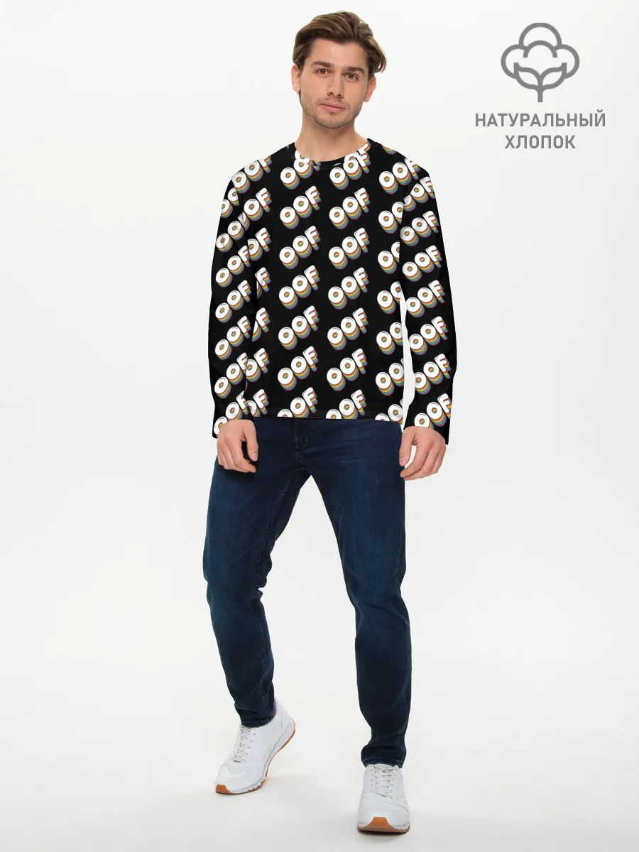 Мужской лонгслив базовый / ROBLOX