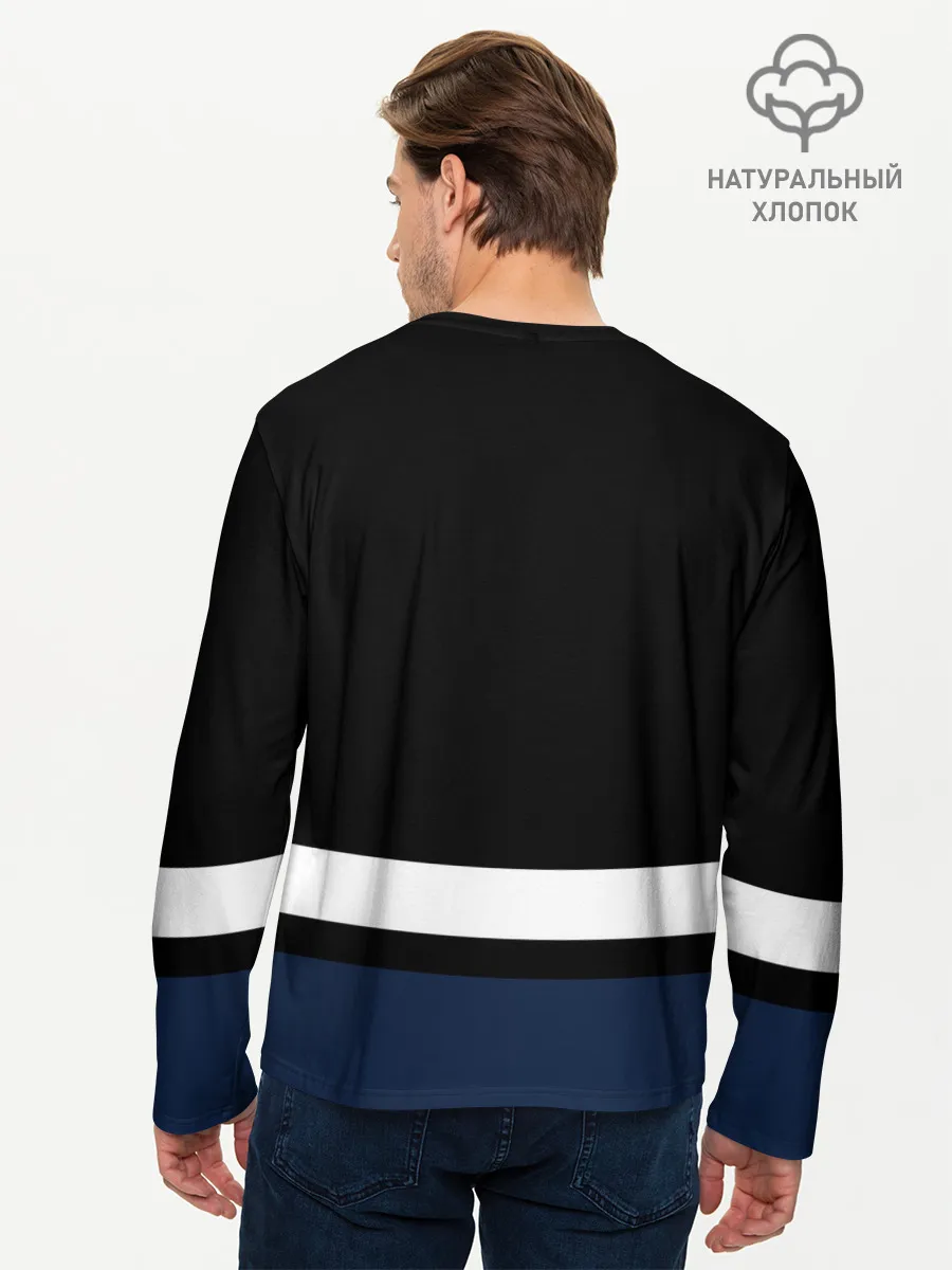 Мужской лонгслив базовый / Vancouver Canucks