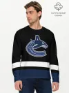Мужской лонгслив базовый / Vancouver Canucks