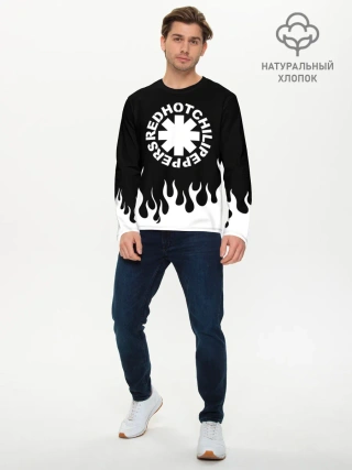 Мужской лонгслив базовый / Red Hot Chili Peppers