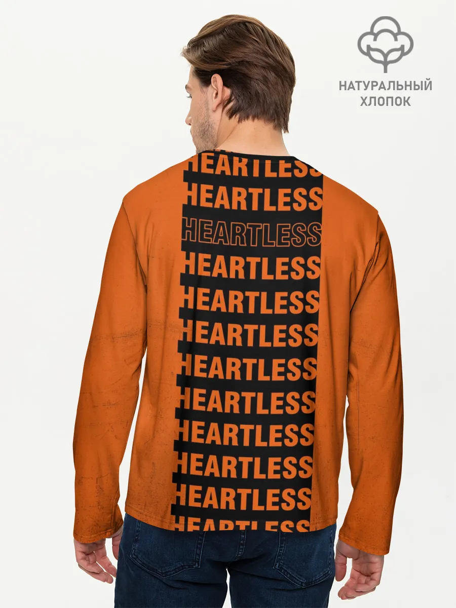Мужской лонгслив базовый / HEARTLESS