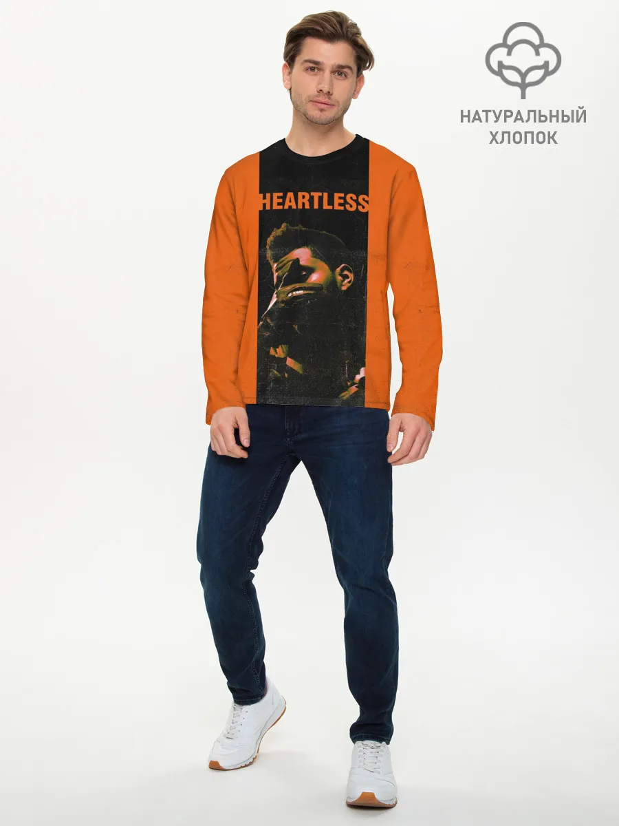 Мужской лонгслив базовый / HEARTLESS