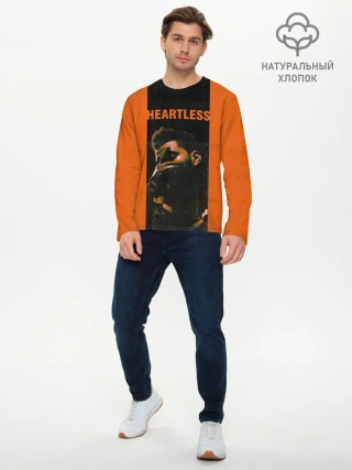 Мужской лонгслив базовый / HEARTLESS
