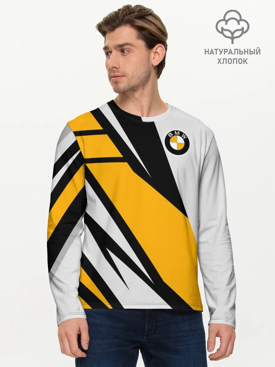 Мужской лонгслив базовый / BMW