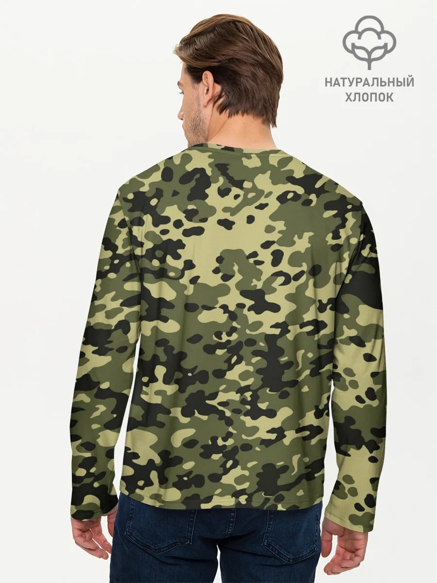 Мужской лонгслив базовый / Никто, кроме нас! ВДВ