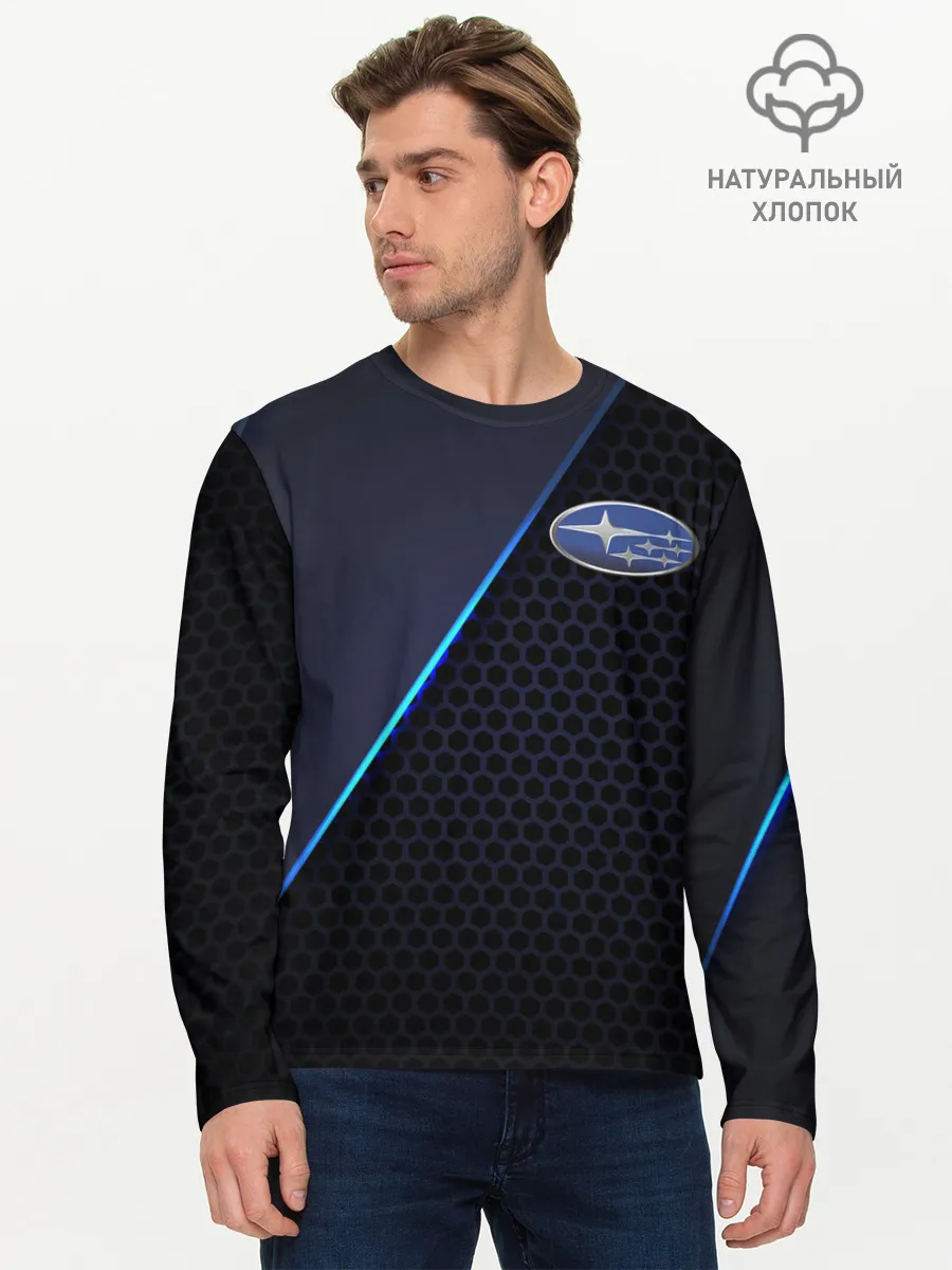 Мужской лонгслив базовый / SUBARU