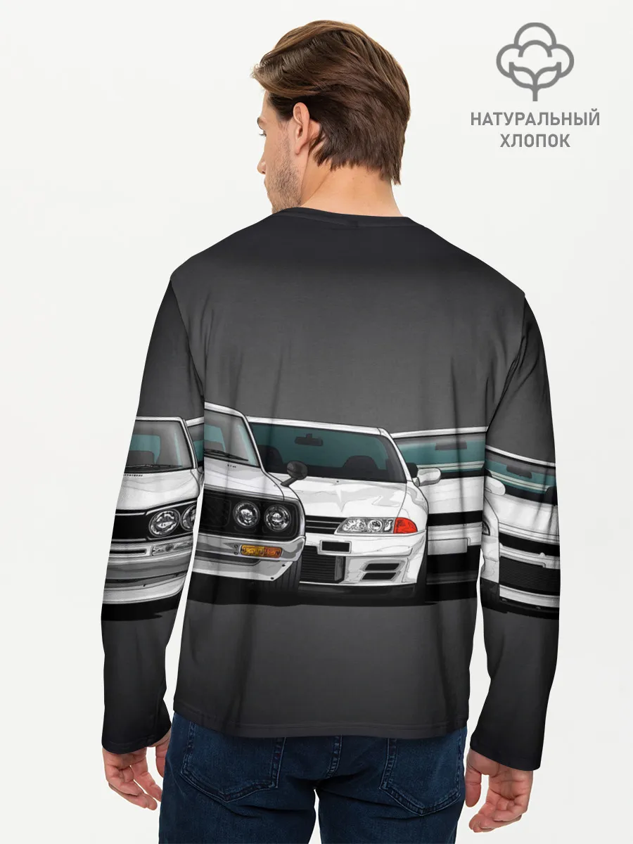 Мужской лонгслив базовый / NISSAN | НИССАН