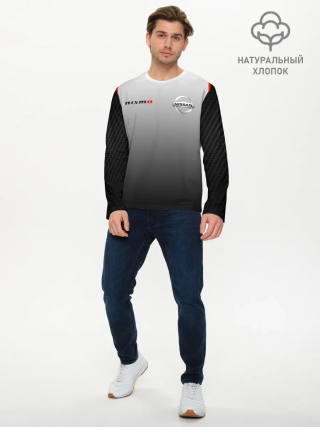 Мужской лонгслив базовый / NISSAN NISMO | НИССАН НИСМО