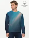Мужской лонгслив базовый / Космос
