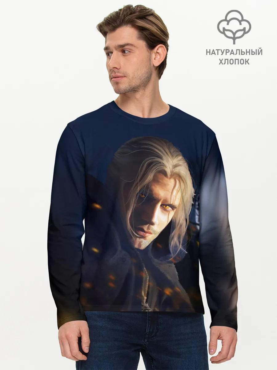 Мужской лонгслив базовый / ВЕДЬМАК