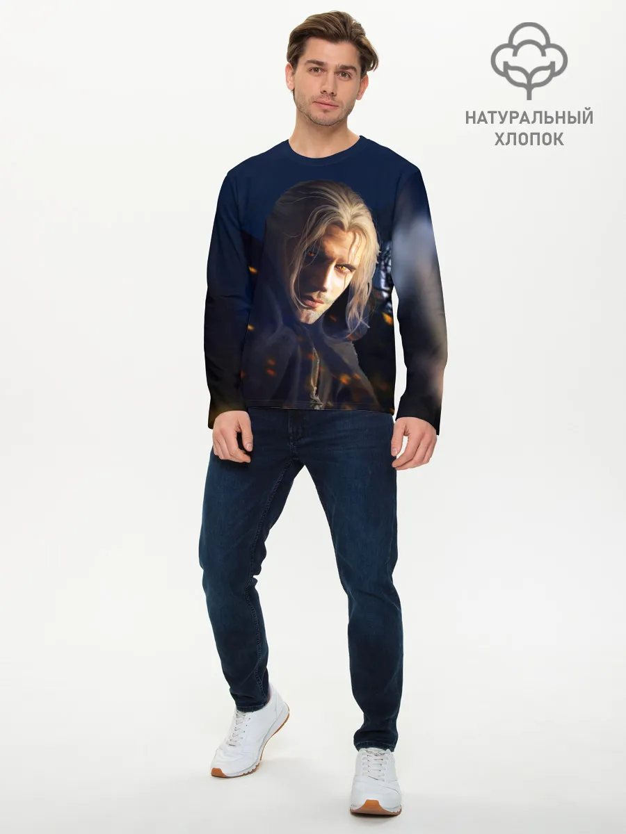 Мужской лонгслив базовый / ВЕДЬМАК