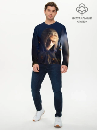 Мужской лонгслив базовый / ВЕДЬМАК
