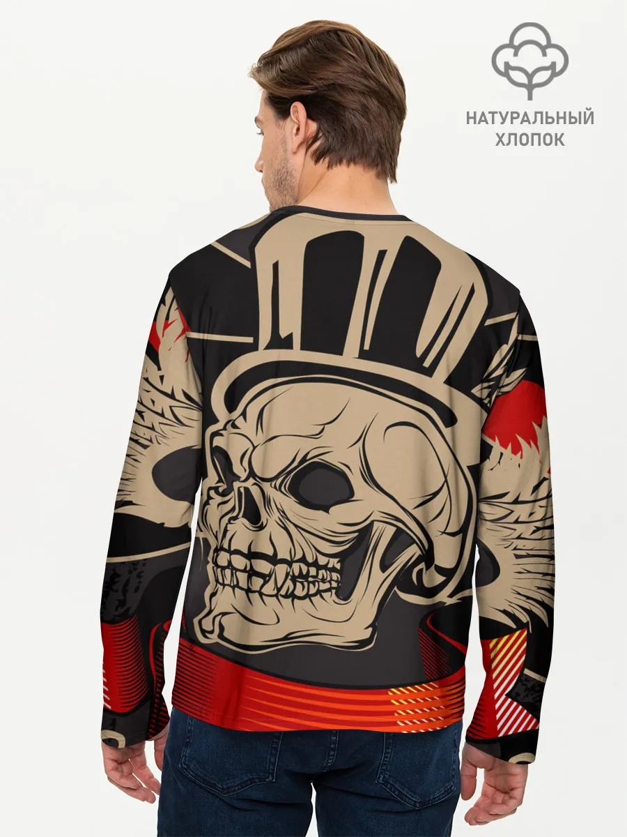 Мужской лонгслив базовый / Iron Maiden