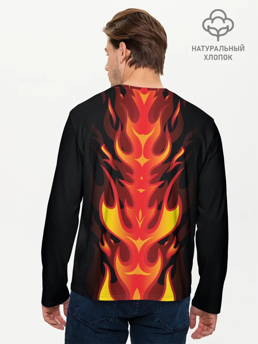 Мужской лонгслив базовый / Iron Maiden