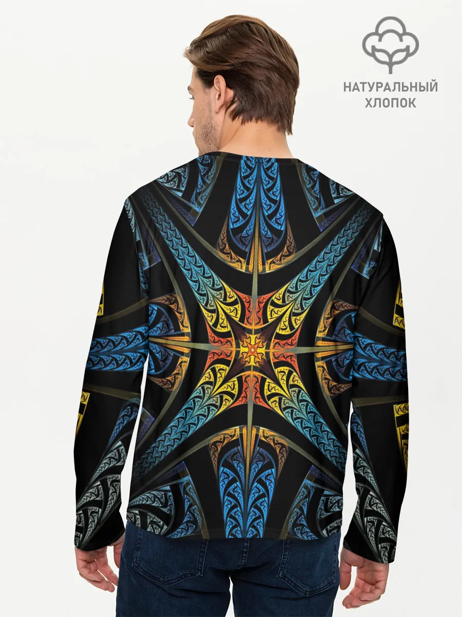 Мужской лонгслив базовый / FRACTAL 2020