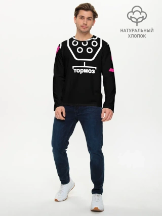 Мужской лонгслив базовый / Subaru WRX STi педали