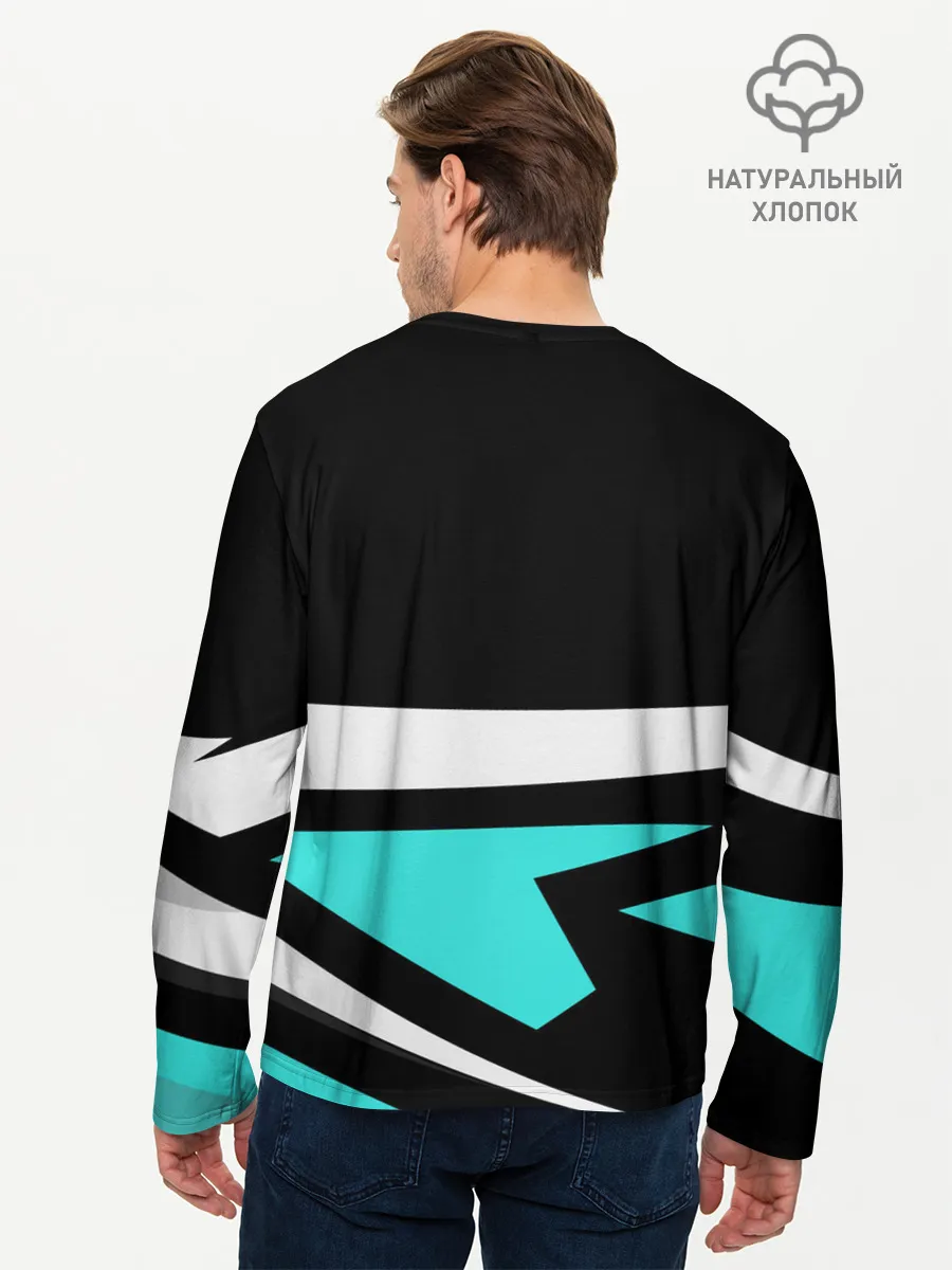 Мужской лонгслив базовый / Mercedes-AMG