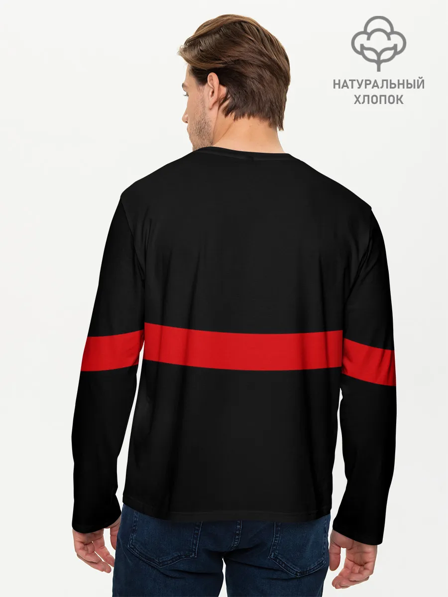 Мужской лонгслив базовый / Шеф всегда прав