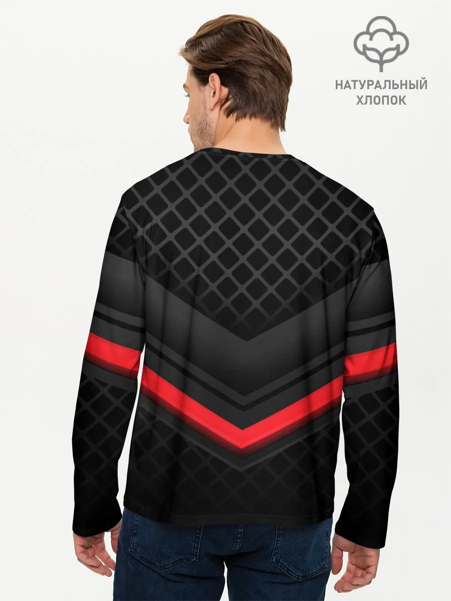 Мужской лонгслив базовый / Mercedes-AMG