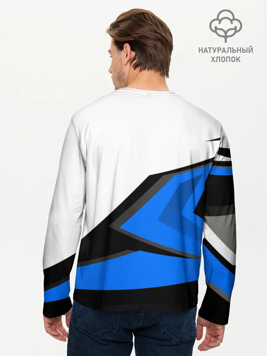 Мужской лонгслив базовый / Mercedes-AMG