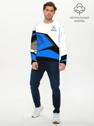 Мужской лонгслив базовый / Mercedes-AMG