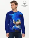 Мужской лонгслив базовый / SONIC