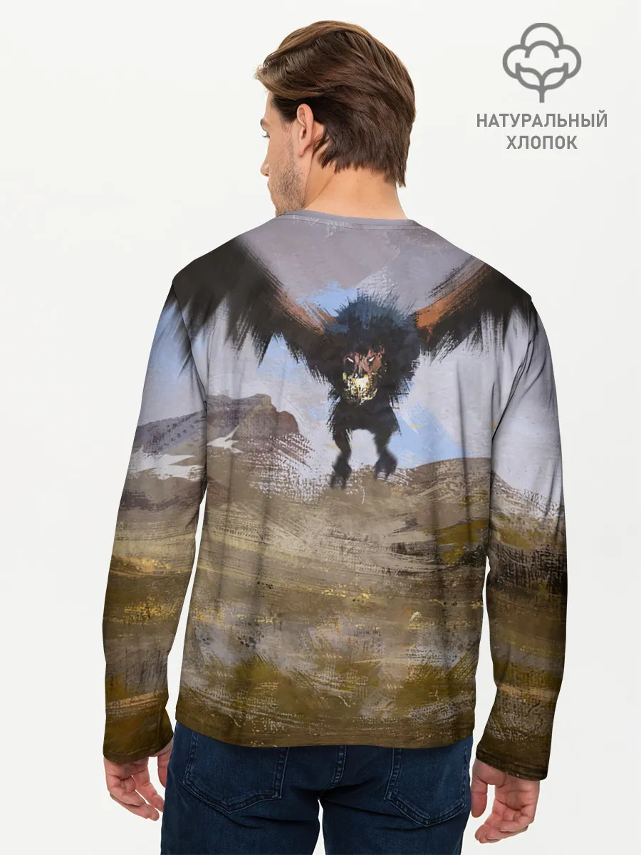 Мужской лонгслив базовый / ВЕДЬМАК