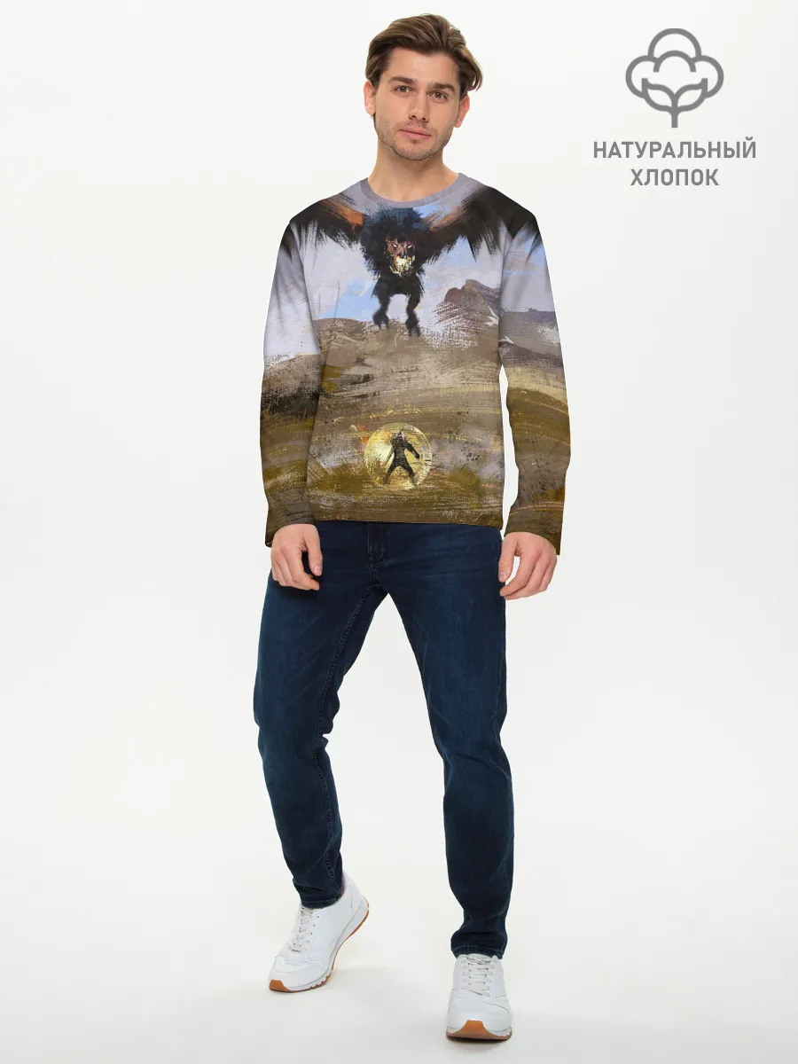 Мужской лонгслив базовый / ВЕДЬМАК