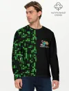 Мужской лонгслив базовый / MINECRAFT