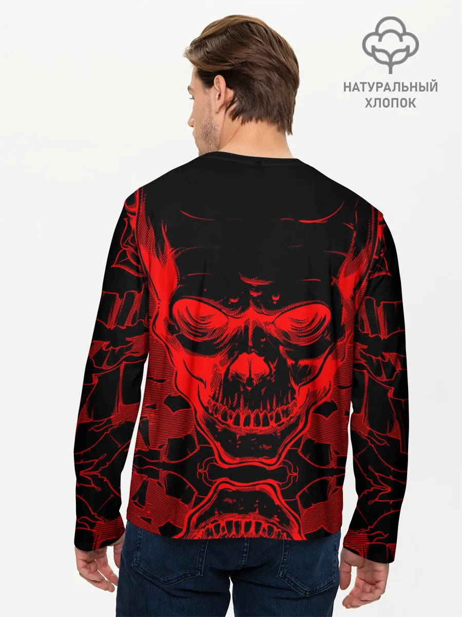 Мужской лонгслив базовый / Iron Maiden