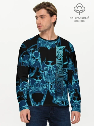 Мужской лонгслив базовый / Iron Maiden