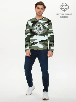 Мужской лонгслив базовый / Пограничные Войска