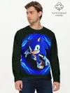 Мужской лонгслив базовый / SONIC