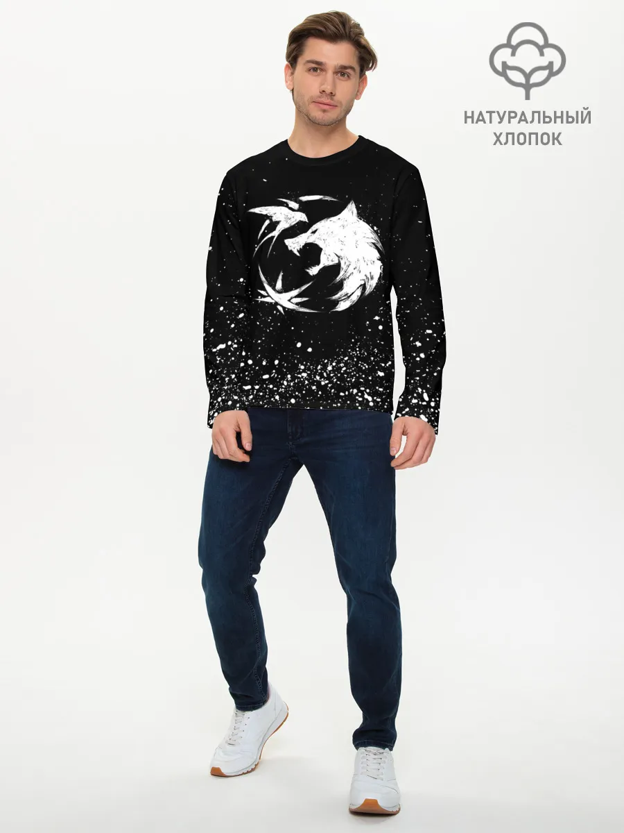 Мужской лонгслив базовый / ВЕДЬМАК