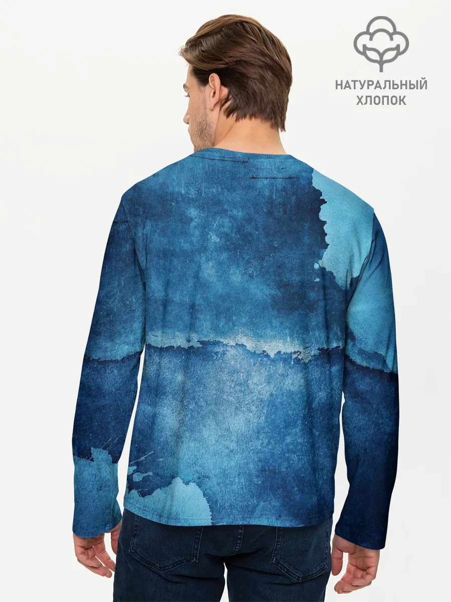 Мужской лонгслив базовый / sonic