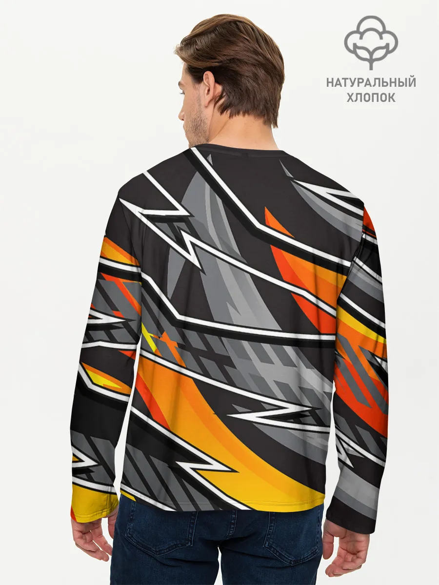 Мужской лонгслив базовый / Audi RS