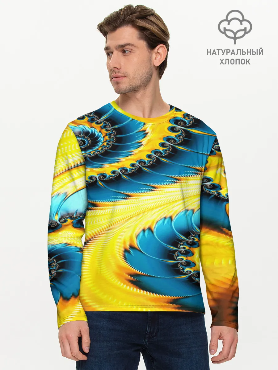 Мужской лонгслив базовый / ABSTRACT EXCLUSIVE