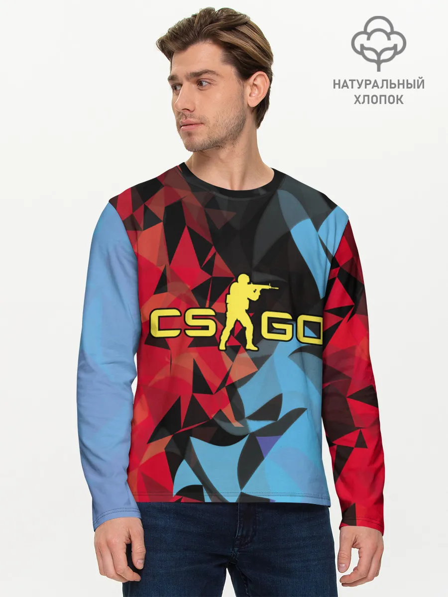Мужской лонгслив базовый / CS:GO