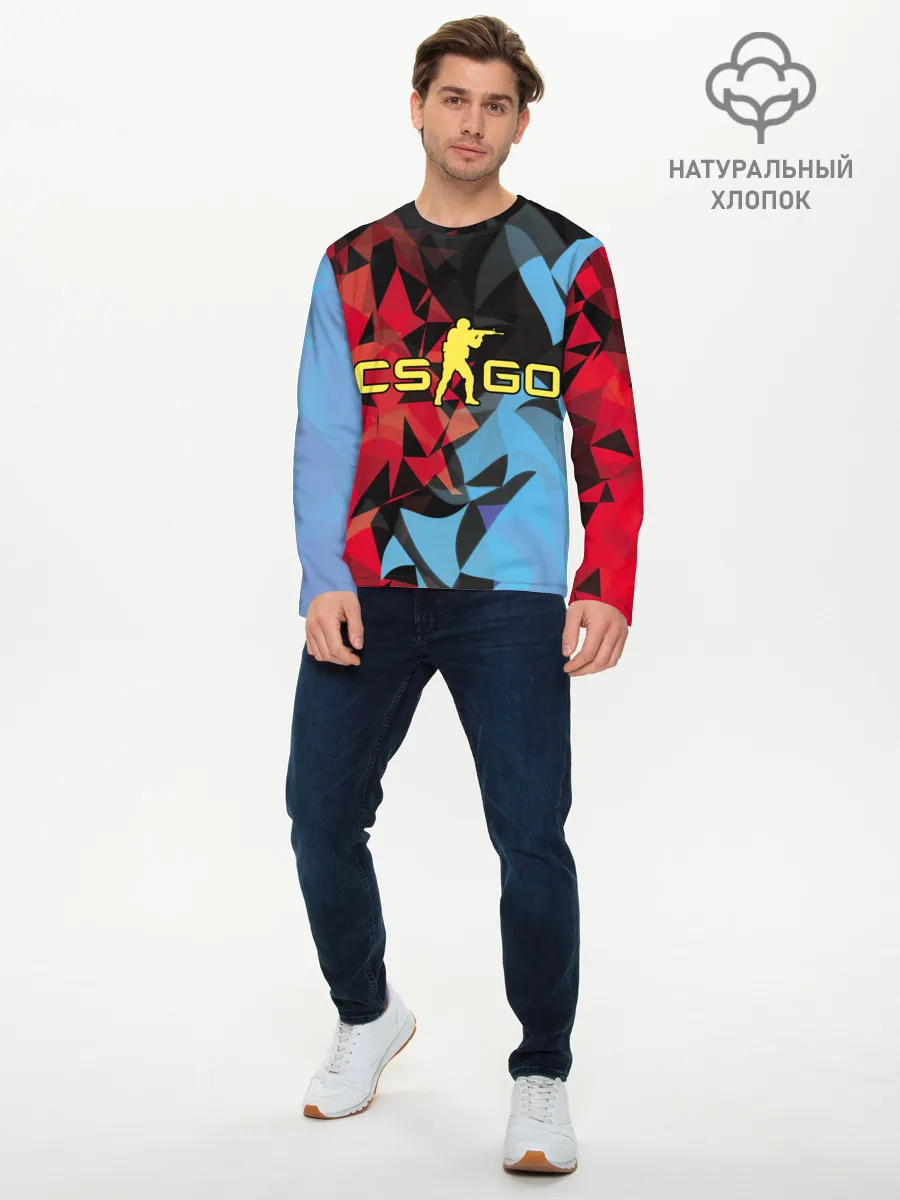 Мужской лонгслив базовый / CS:GO