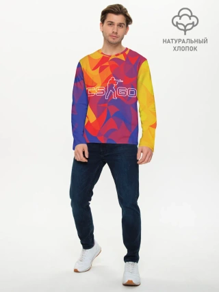 Мужской лонгслив базовый / CS:GO