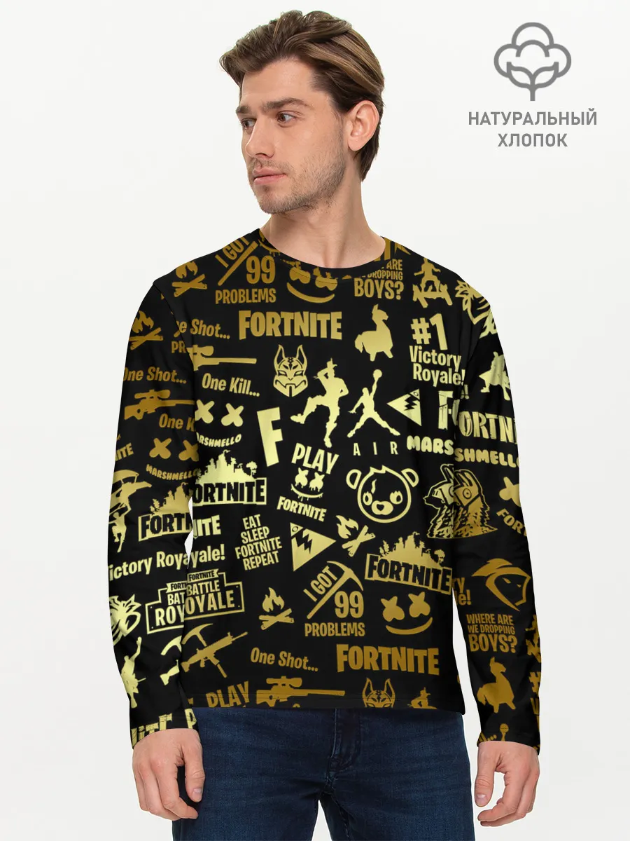Мужской лонгслив базовый / FORTNITE | ФОРТНАЙТ
